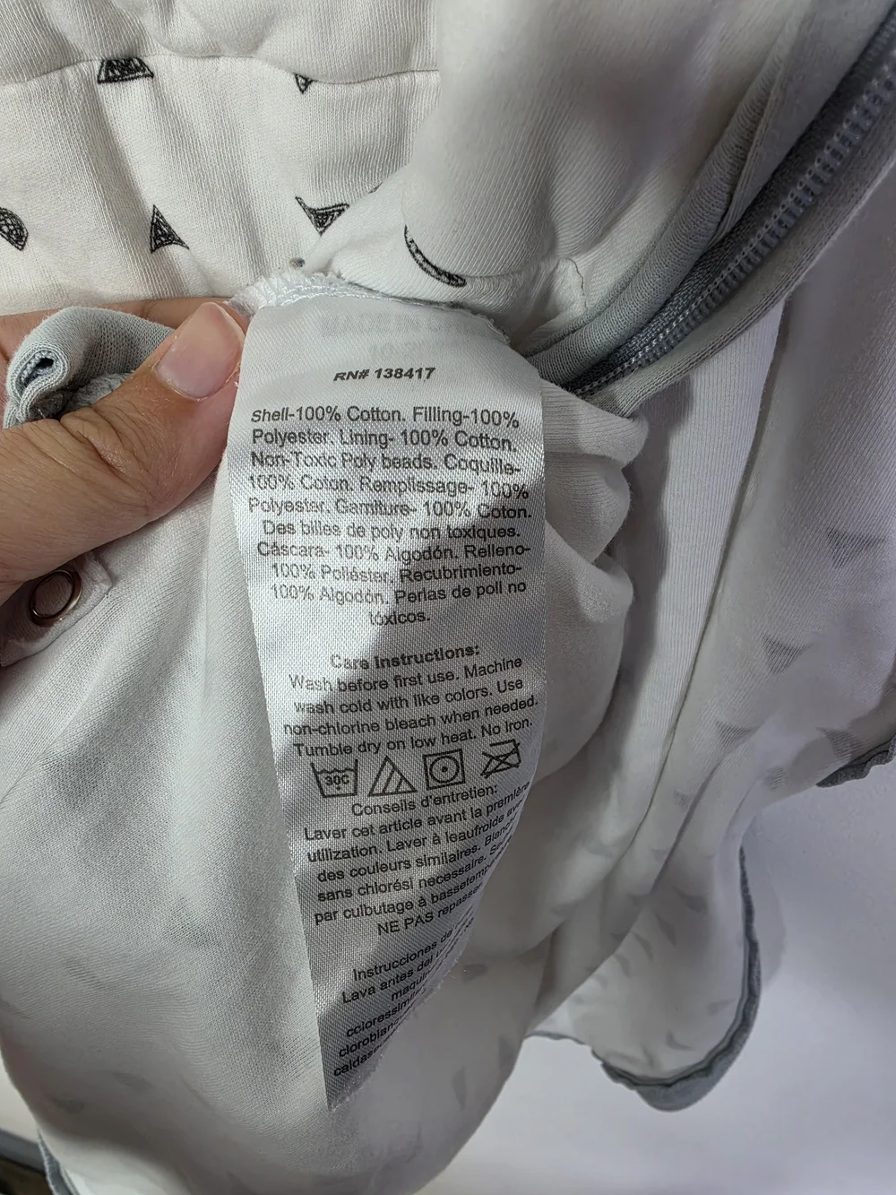 Zen Sack™ Classic Wearable Blanket for Infants, 0-6M